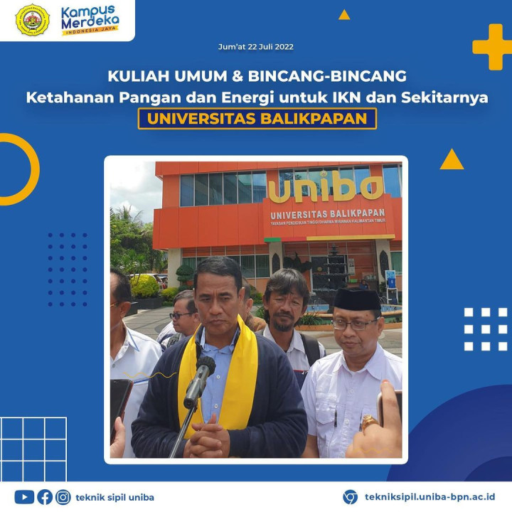 Kuliah Umum Menteri Pertanian RI 2016-2019 Dr.Ir.Andi Amran Sulaiman